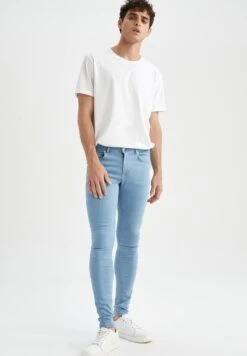 DeFacto Super- Jeans Skinny Fit - Blue 8 DeFacto Super- Jeans Skinny Fit - Blue -DeFacto 917bf27021174a67a5f95cae8ab9425f
