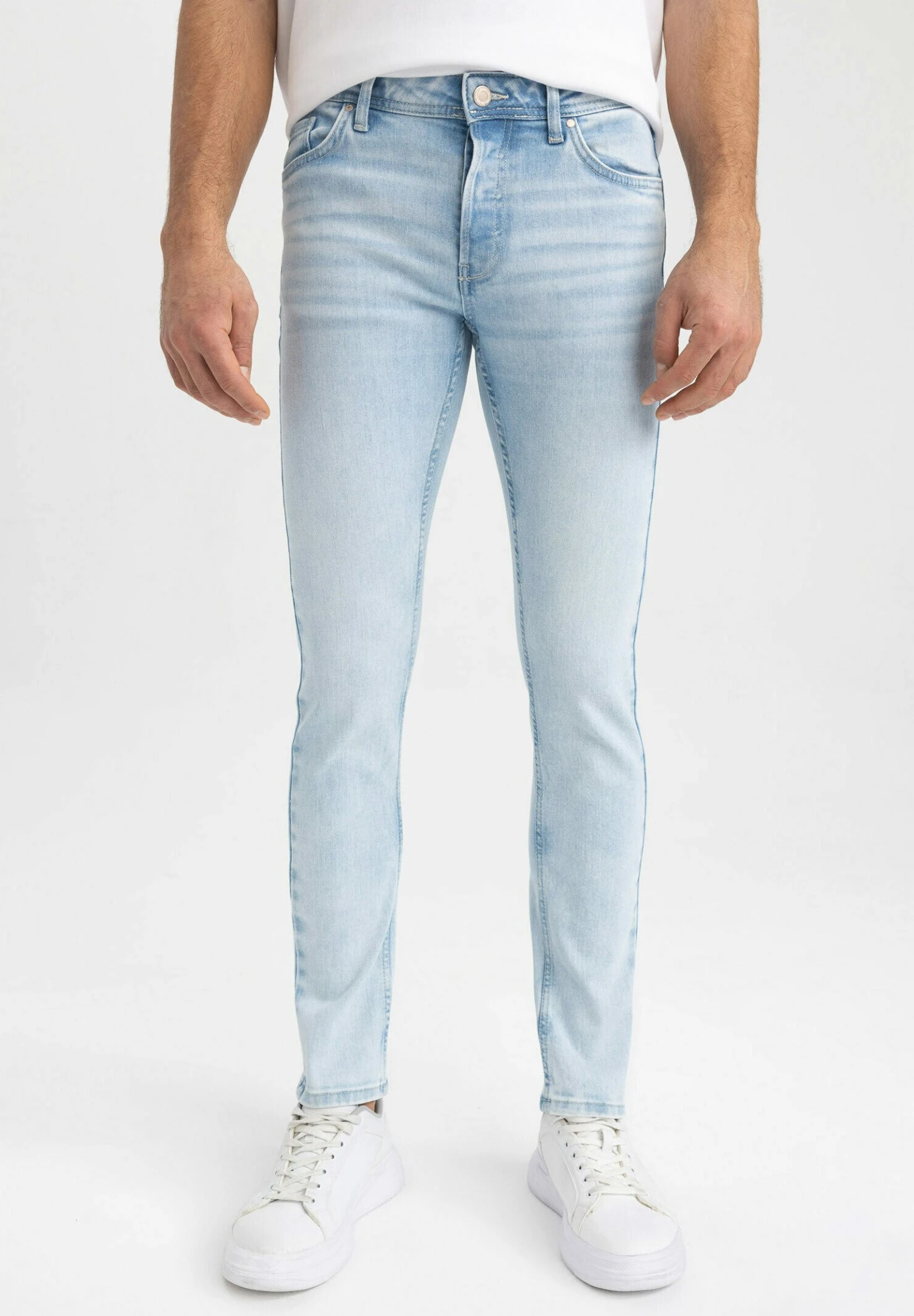 DeFacto Pedro- Slim Fit Jeans - Blue 3 DeFacto Pedro- Slim Fit Jeans - Blue