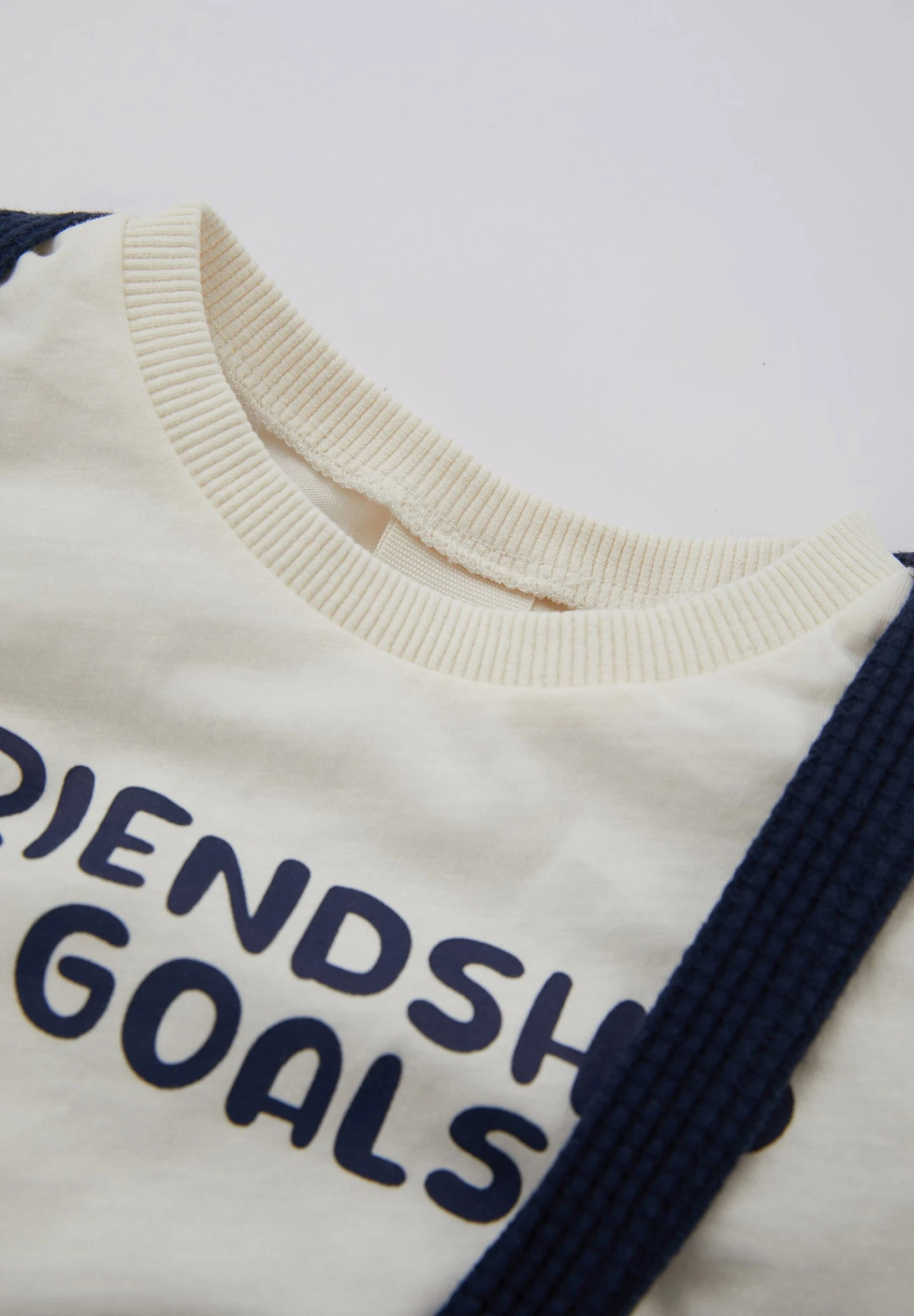 DeFacto Set Regular Fit - T-Shirt Print - Ecru 7 DeFacto Set Regular Fit - T-Shirt Print - Ecru - Afbeelding 5