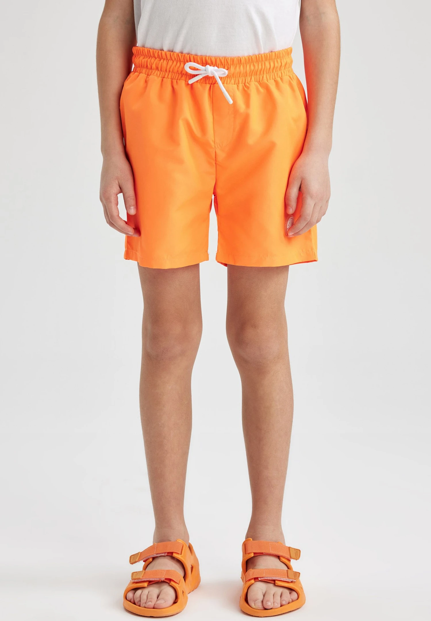 DeFacto Regular Fit- Zwemshorts - Orange 4 DeFacto Regular Fit- Zwemshorts - Orange - Afbeelding 2