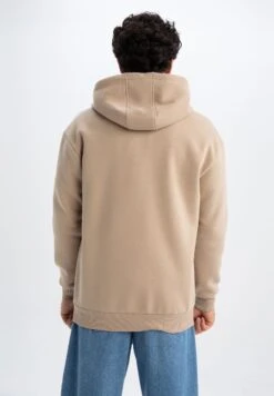 DeFacto Boxy Fit - Sweater Met Rits - Beige 7 DeFacto Boxy Fit - Sweater Met Rits - Beige -DeFacto 961937cb054442ac891f39a46f64b89f