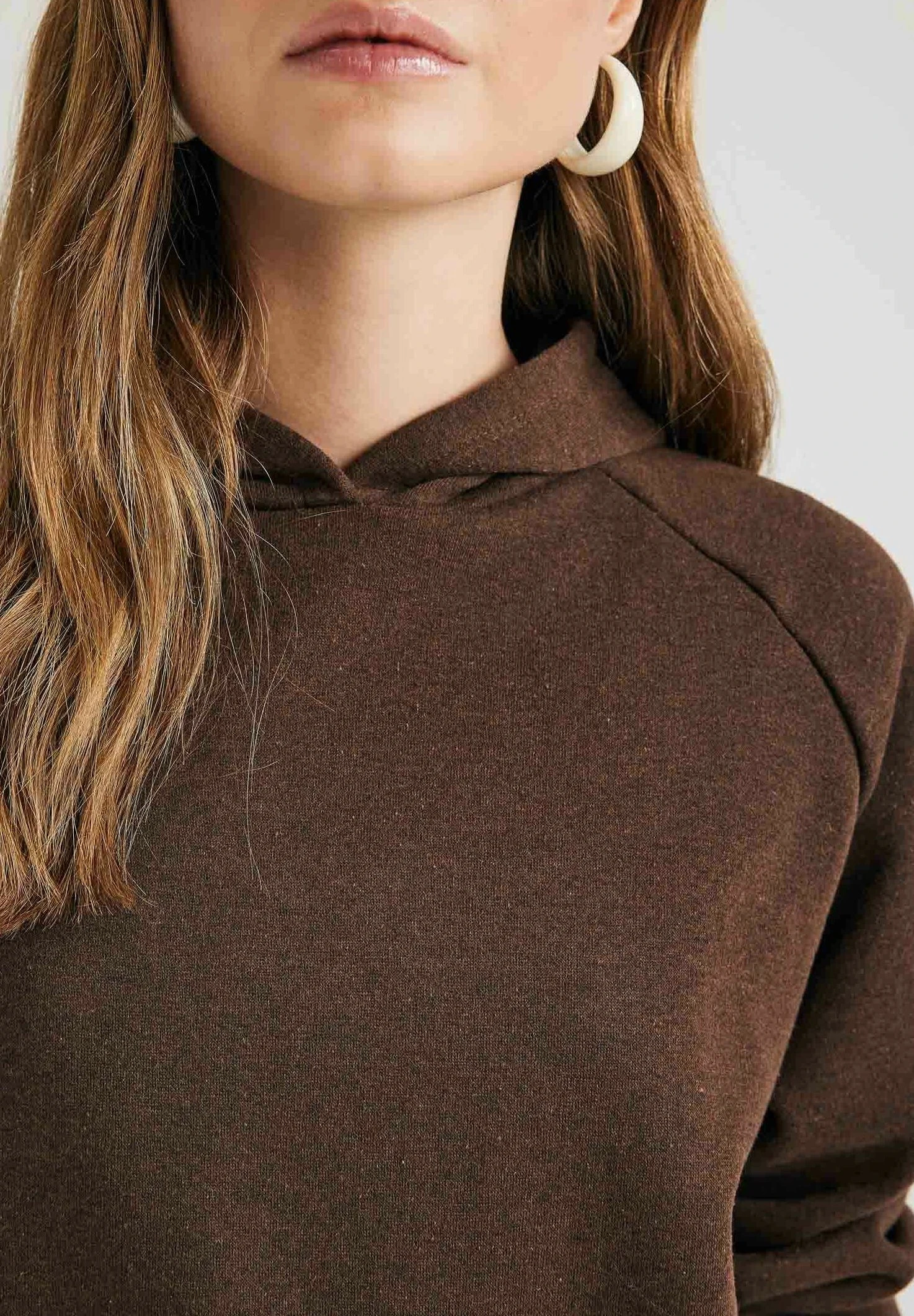 DeFacto Hoodie - Brown 6 DeFacto Hoodie - Brown - Afbeelding 4