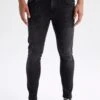 DeFacto Jeans Skinny Fit - Black -DeFacto 969d62cb98b841de9f45914d1aac5249