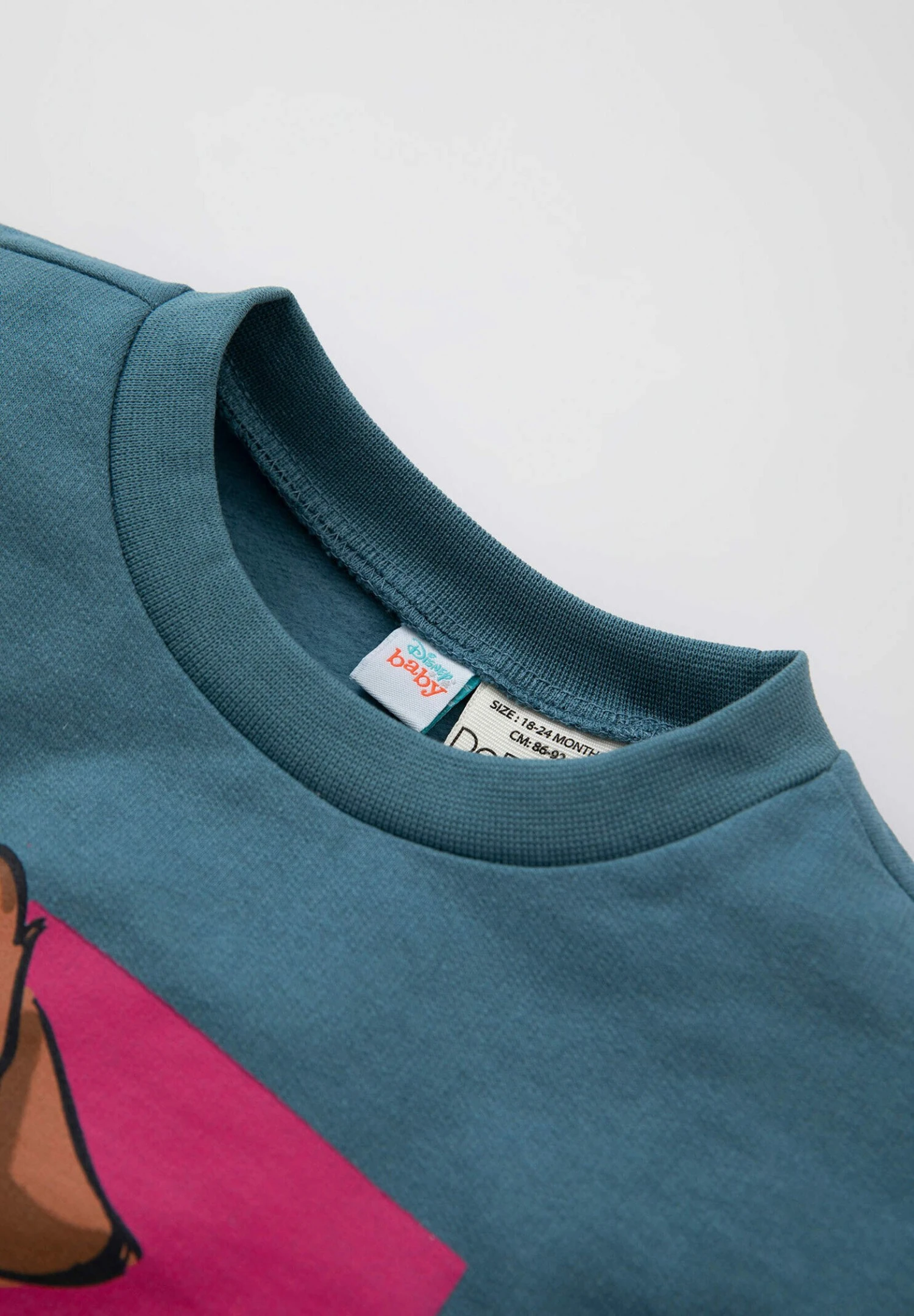 DeFacto Bambi Regular Fit - Sweater - Blue 5 DeFacto Bambi Regular Fit - Sweater - Blue - Afbeelding 3