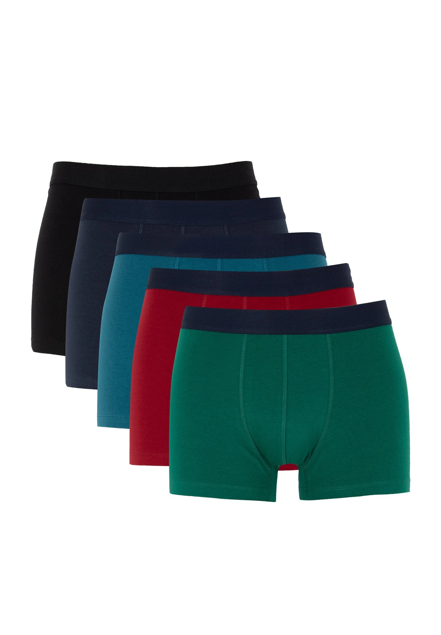 DeFacto 5Pack - Slip - Bordeaux 3 DeFacto 5Pack - Slip - Bordeaux