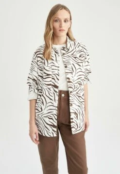 DeFacto Oversize Fit - Overhemdblouse - Brown