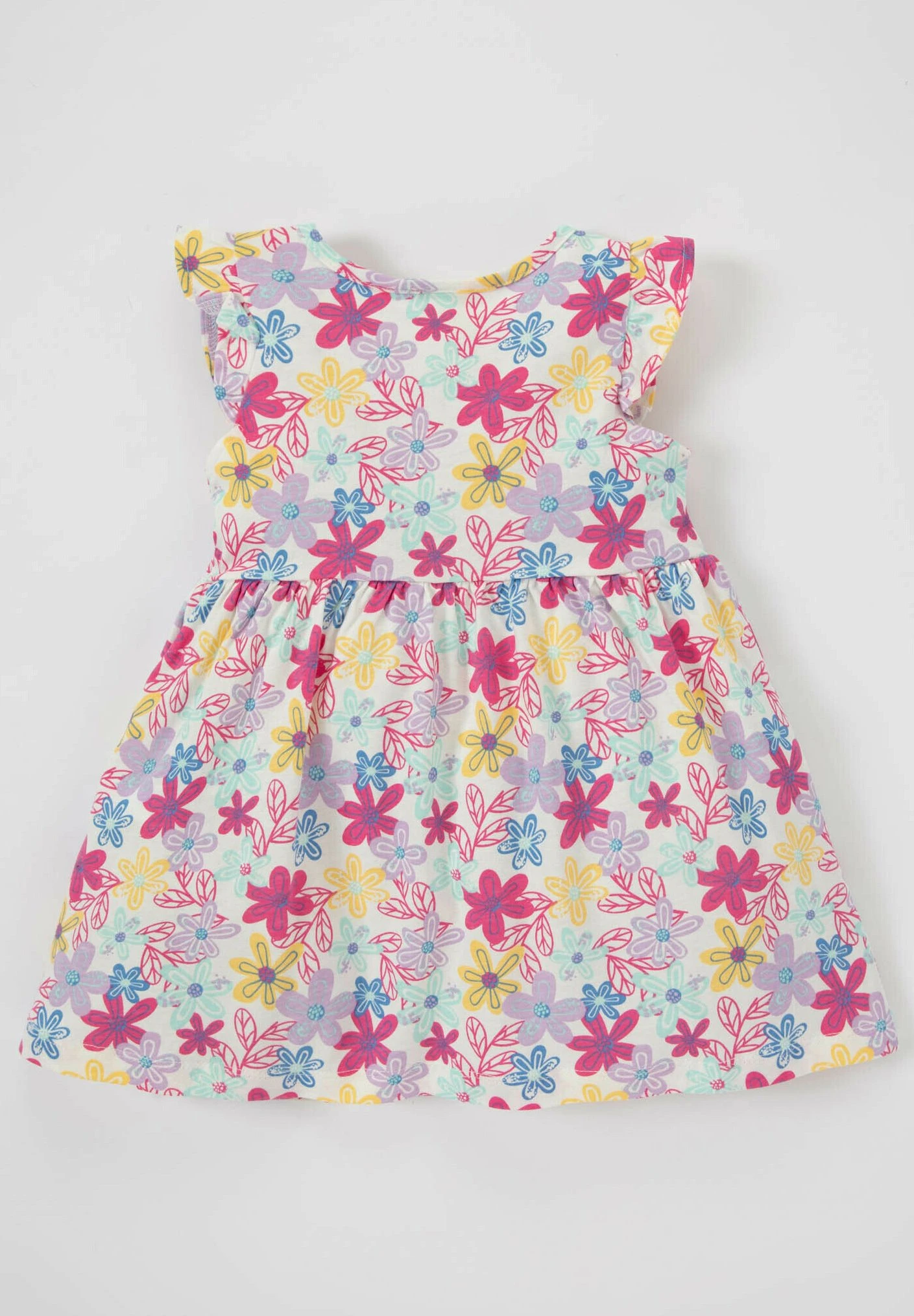 DeFacto Regular Fit - Jurk - Ecru 4 DeFacto Regular Fit - Jurk - Ecru - Afbeelding 2