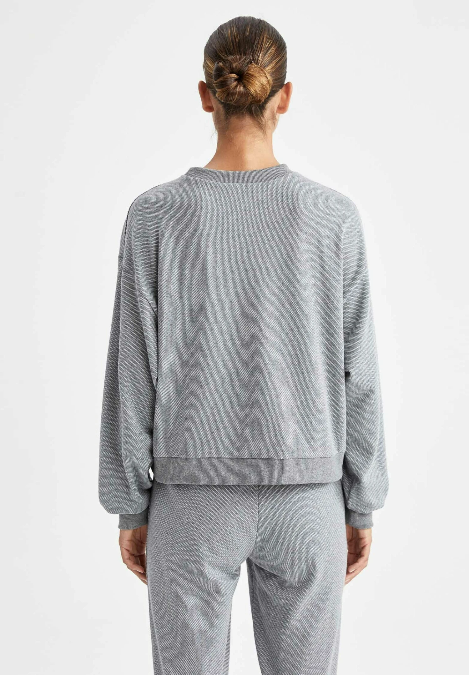 DeFacto Regular Fit- Sweater - Grey 5 DeFacto Regular Fit- Sweater - Grey - Afbeelding 3
