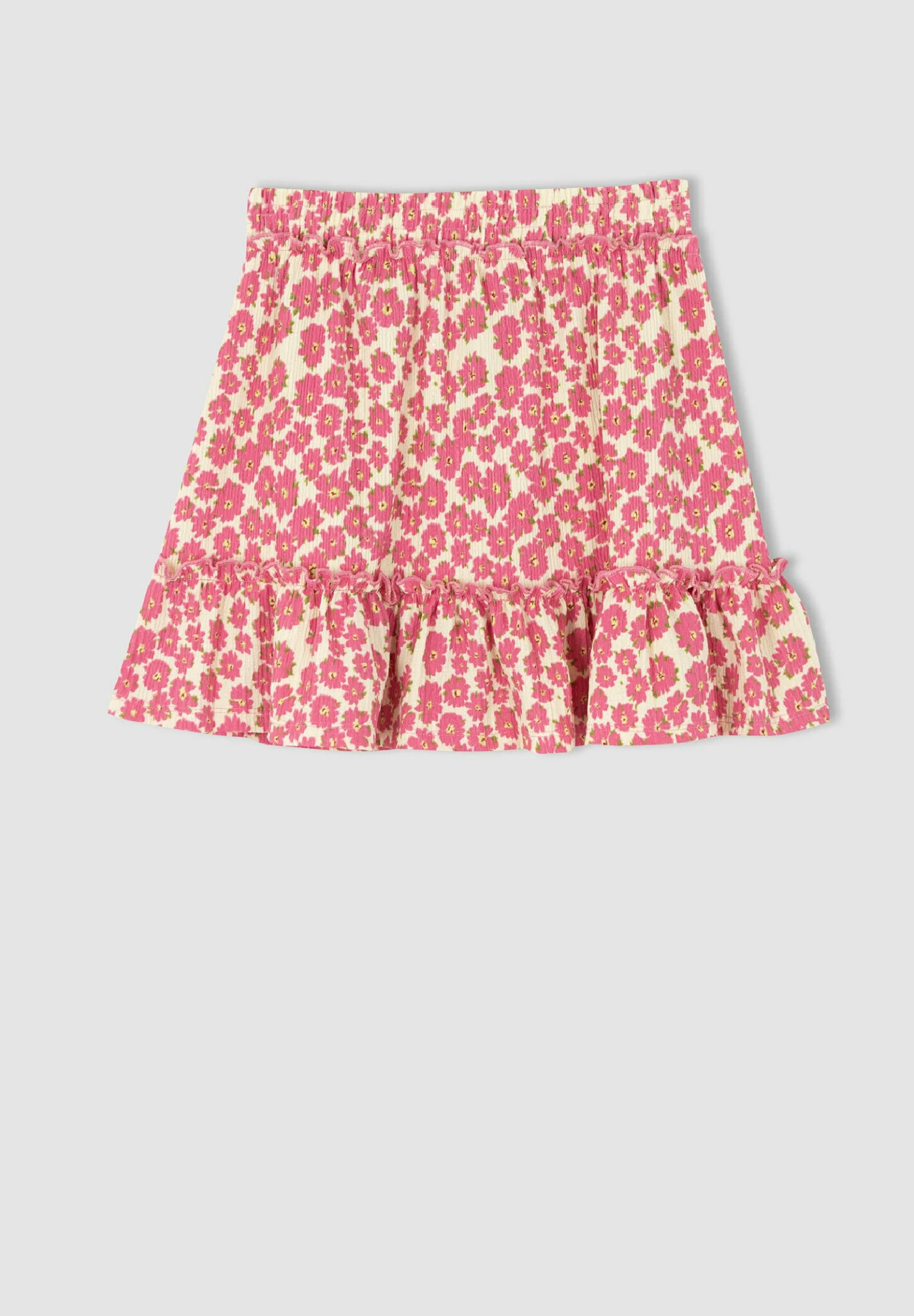 DeFacto Regular Fit - A-Lijn Rok - Beige 4 DeFacto Regular Fit - A-Lijn Rok - Beige - Afbeelding 2