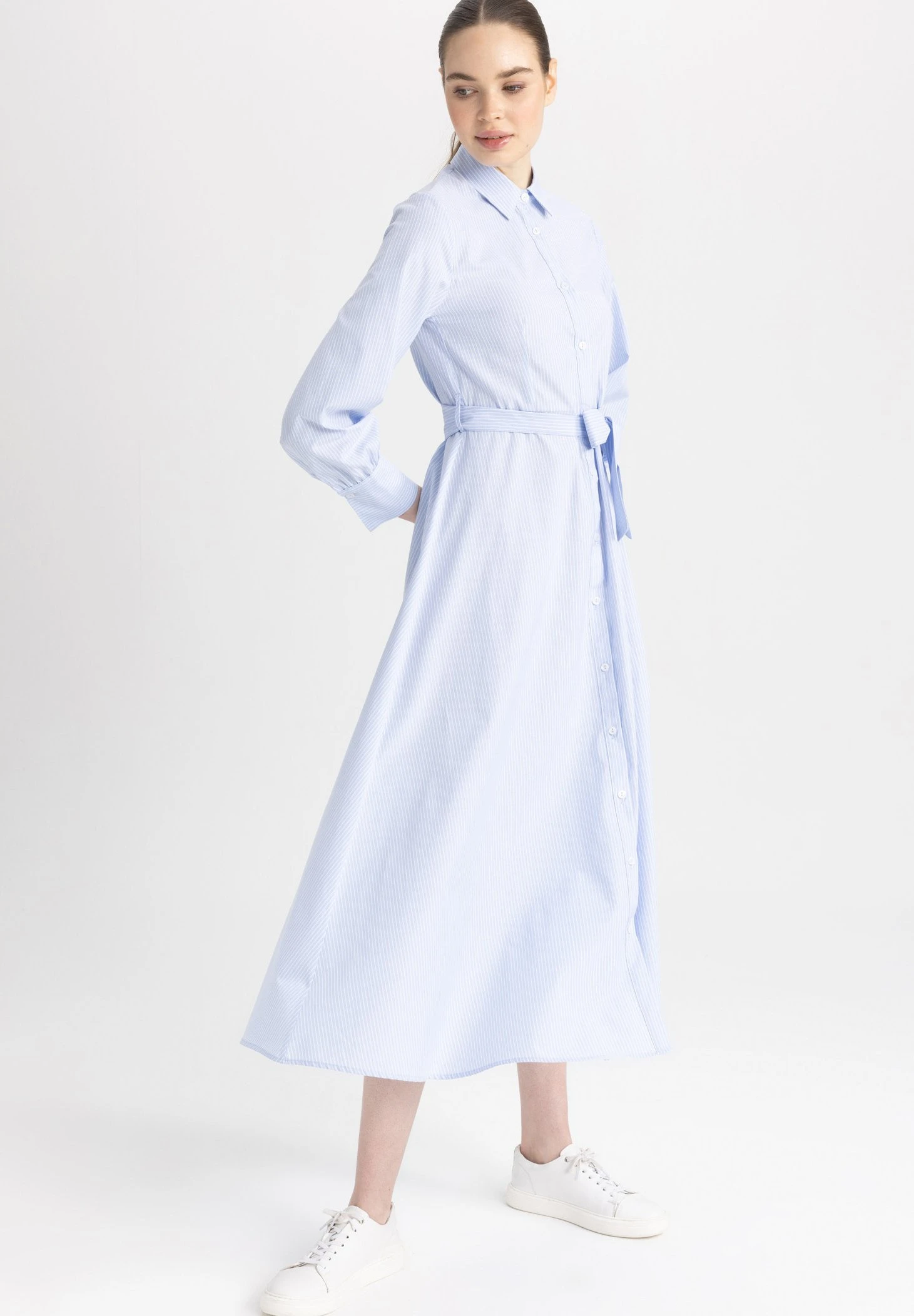 DeFacto Blousejurk - White 4 DeFacto Blousejurk - White - Afbeelding 2