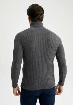 DeFacto Trui - Anthracite -DeFacto 9904a7bb4c9f426dacfe64a7b6e01ec7