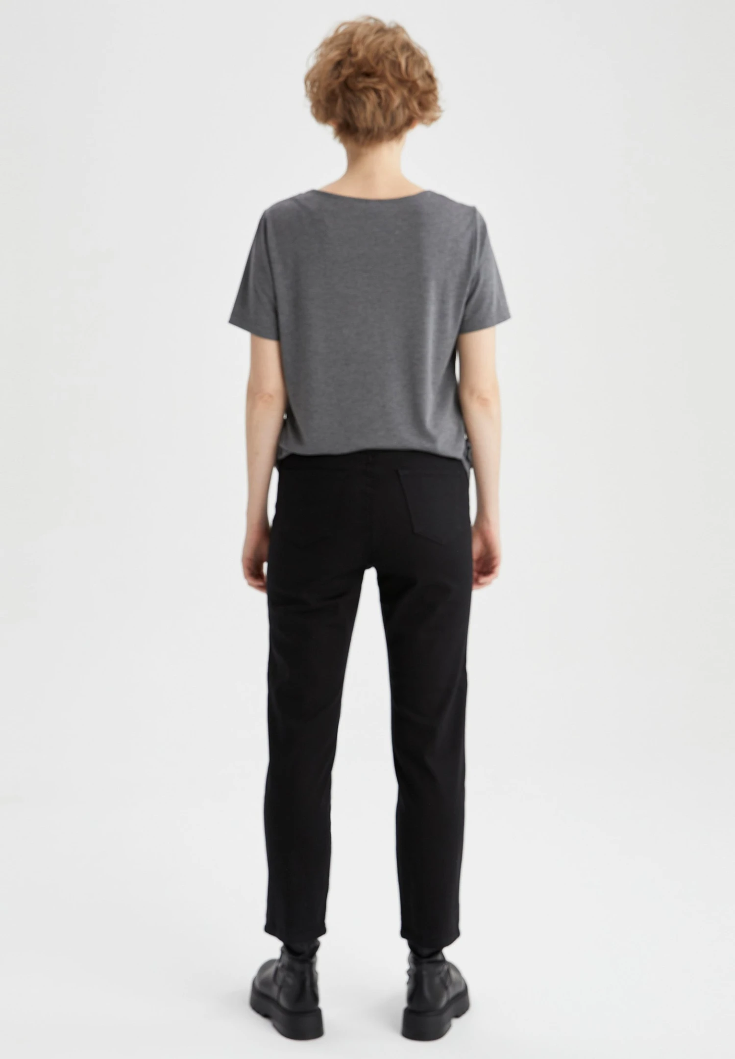 DeFacto Slim Fit - Straight Leg Jeans - Black 5 DeFacto Slim Fit - Straight Leg Jeans - Black - Afbeelding 3