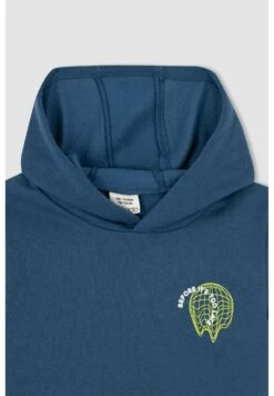 DeFacto Hoodie - Indigo 7 DeFacto Hoodie - Indigo -DeFacto 99a04ca3883a47458b849c9bf336ada9