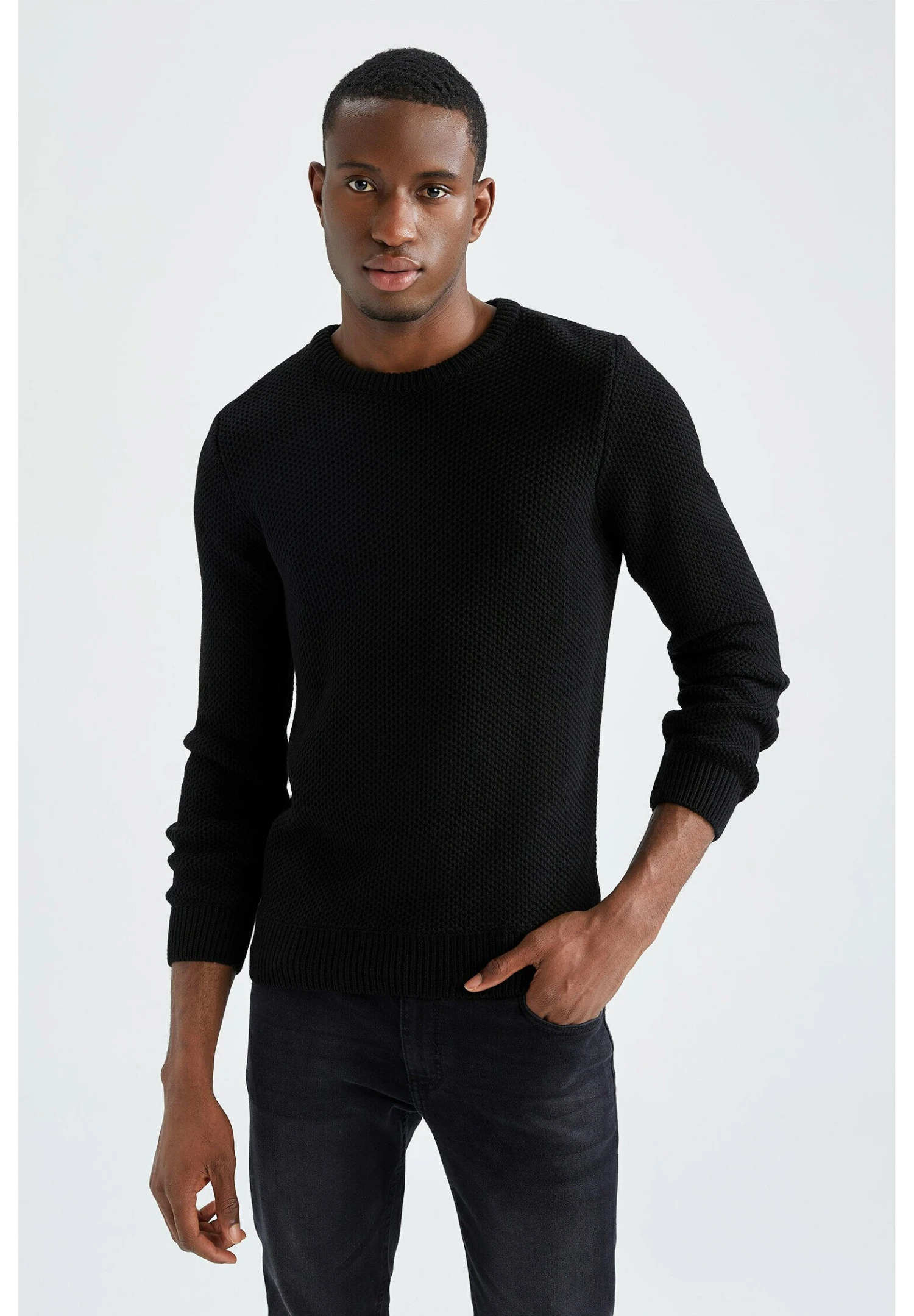 DeFacto Trui - Black 3 DeFacto Trui - Black