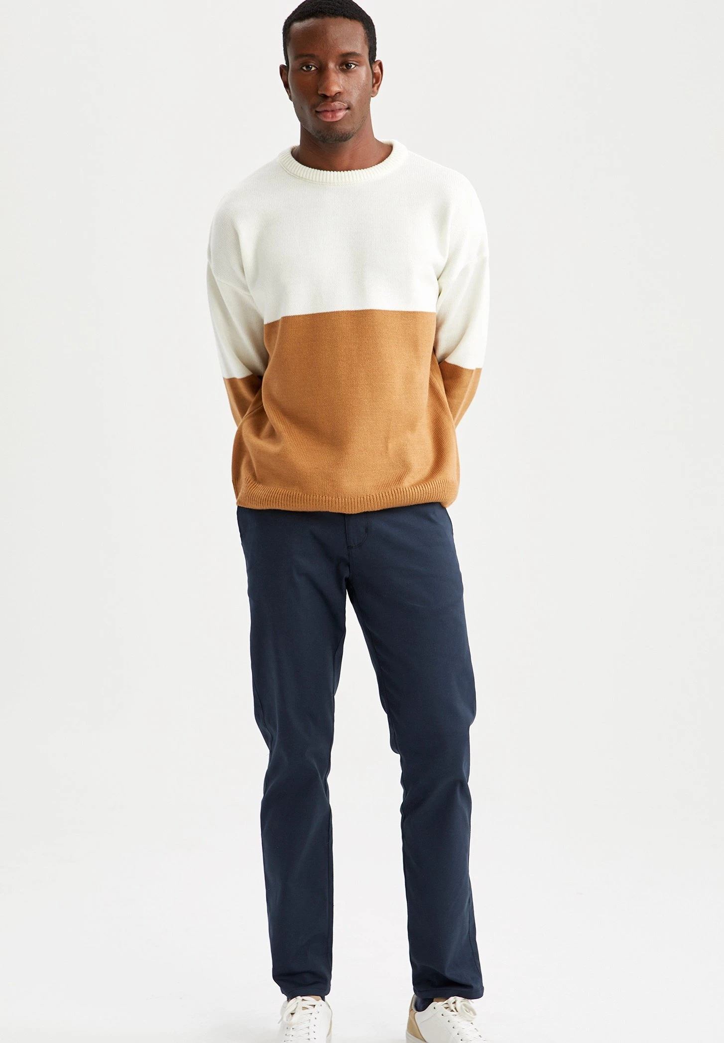 DeFacto Regular Fit - Trui - Brown 4 DeFacto Regular Fit - Trui - Brown - Afbeelding 2