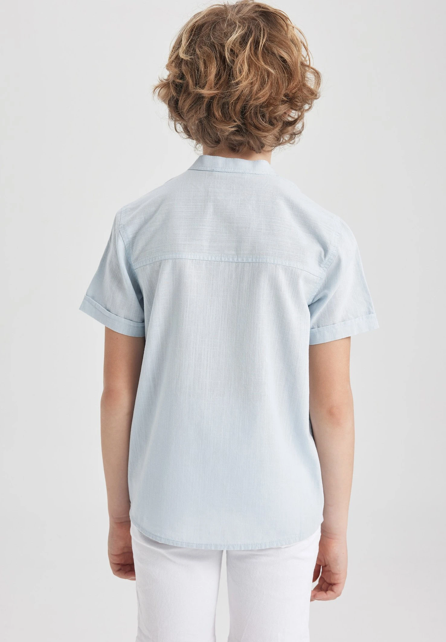 DeFacto Regular Fit - Overhemd - Blue 5 DeFacto Regular Fit - Overhemd - Blue - Afbeelding 3