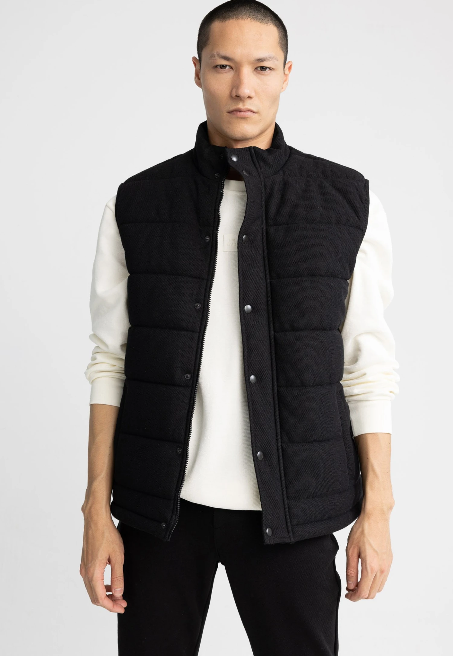 DeFacto Regular Fit- Bodywarmer - Black 3 DeFacto Regular Fit- Bodywarmer - Black