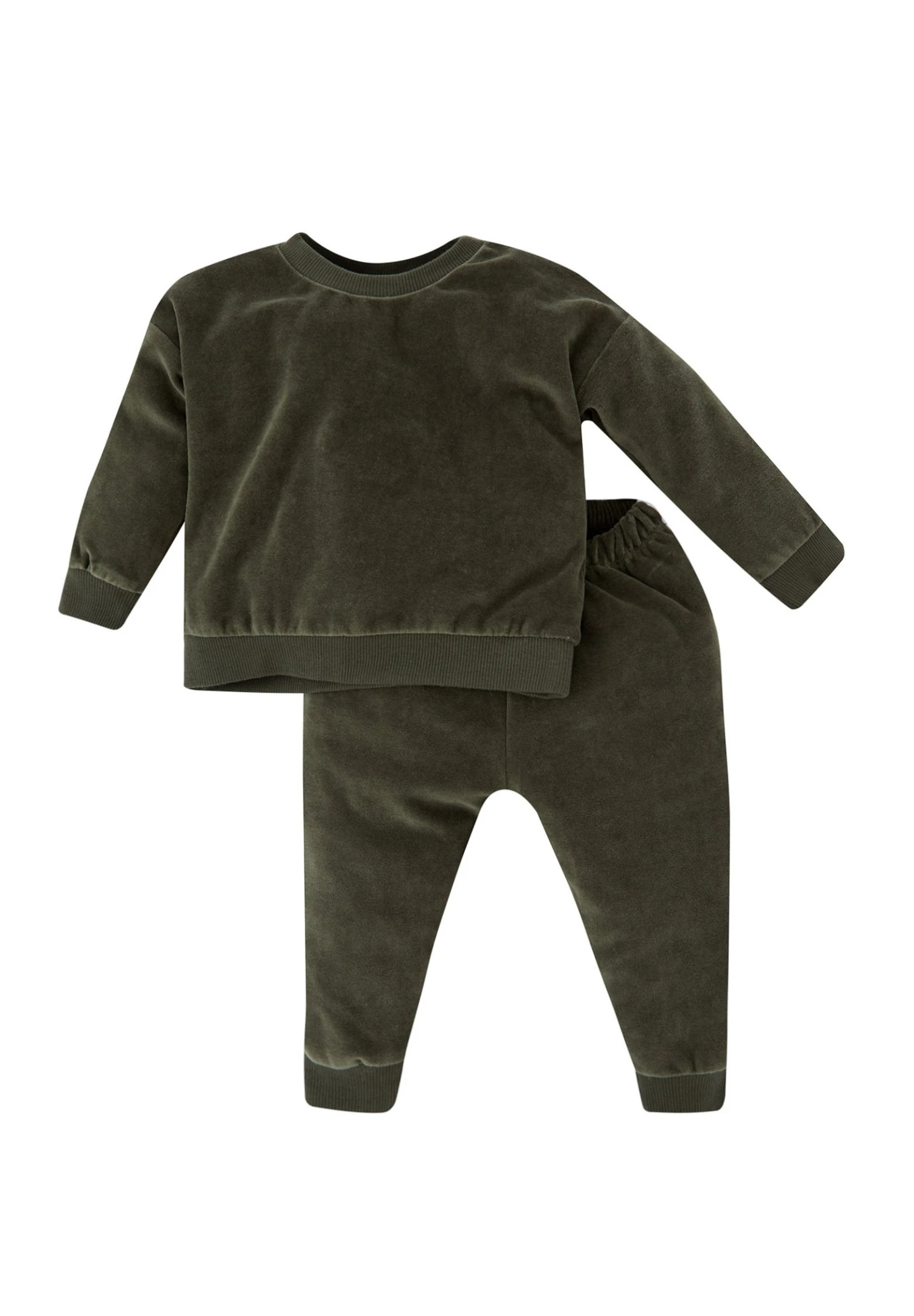 DeFacto Set Regular Fit- Trainingspak - Khaki 2 DeFacto Set Regular Fit- Trainingspak - Khaki