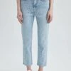DeFacto Vintage - Straight Leg Jeans - Blue 1 DeFacto Vintage - Straight Leg Jeans - Blue -DeFacto 9ce2535b0d6d4fcba817058b4f4a3d58