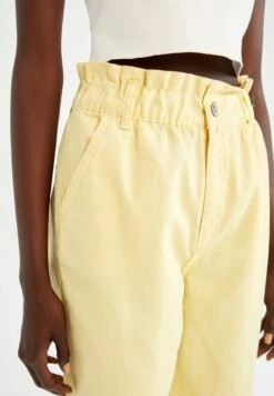 DeFacto Baggy - Broek - Yellow -DeFacto 9dbc657200b5407cba84434b610ec918