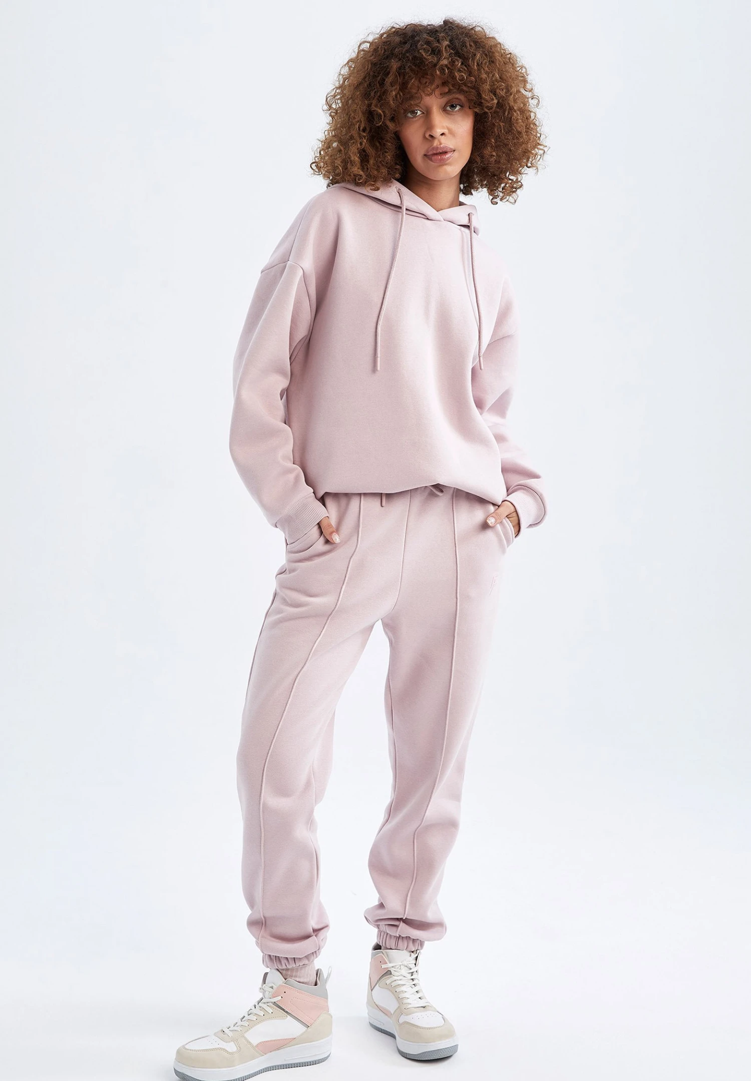 DeFacto Hoodie - Purple 4 DeFacto Hoodie - Purple - Afbeelding 2