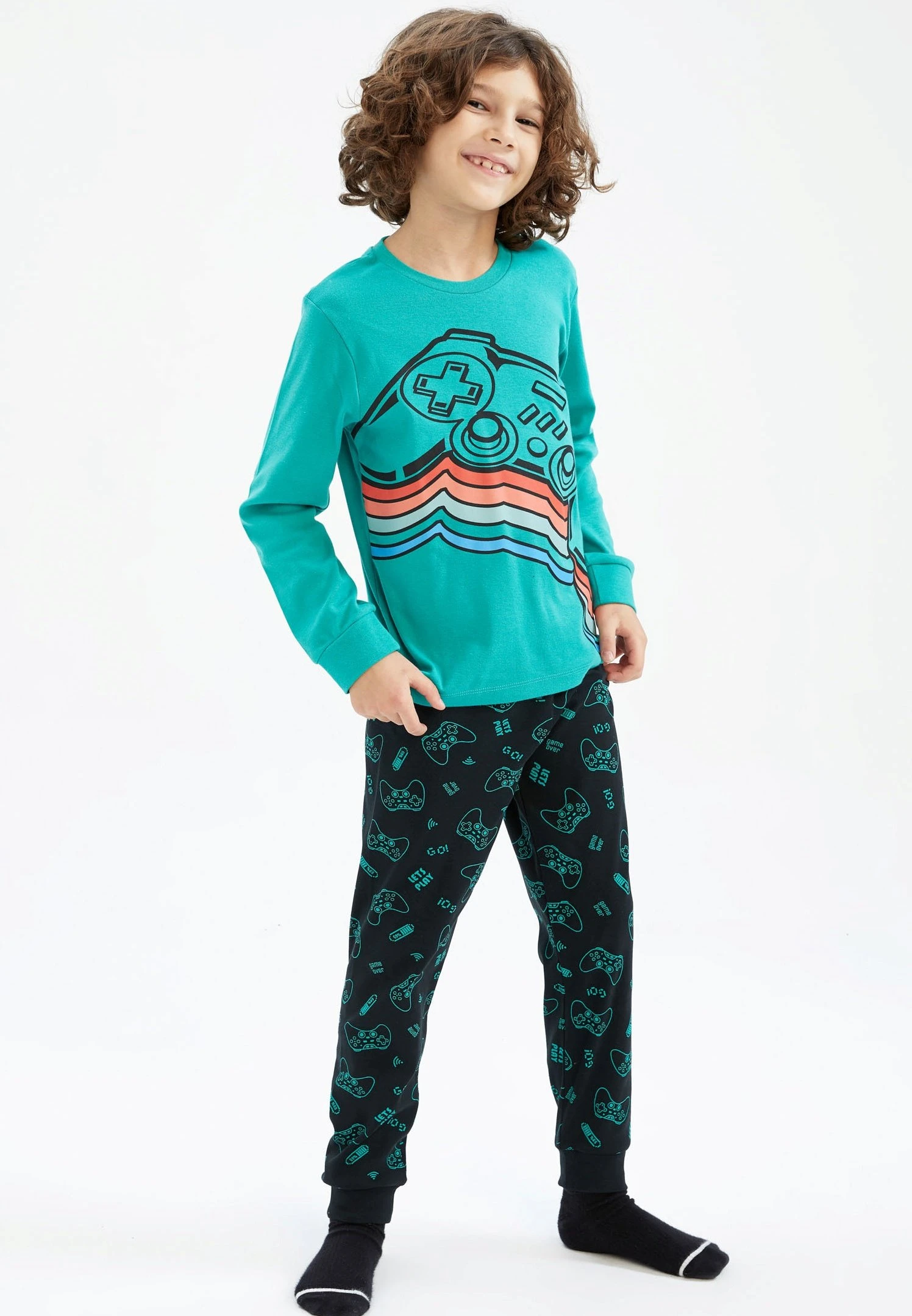 DeFacto 2Pack Regular Fit - Pyjama - Green 3 DeFacto 2Pack Regular Fit - Pyjama - Green