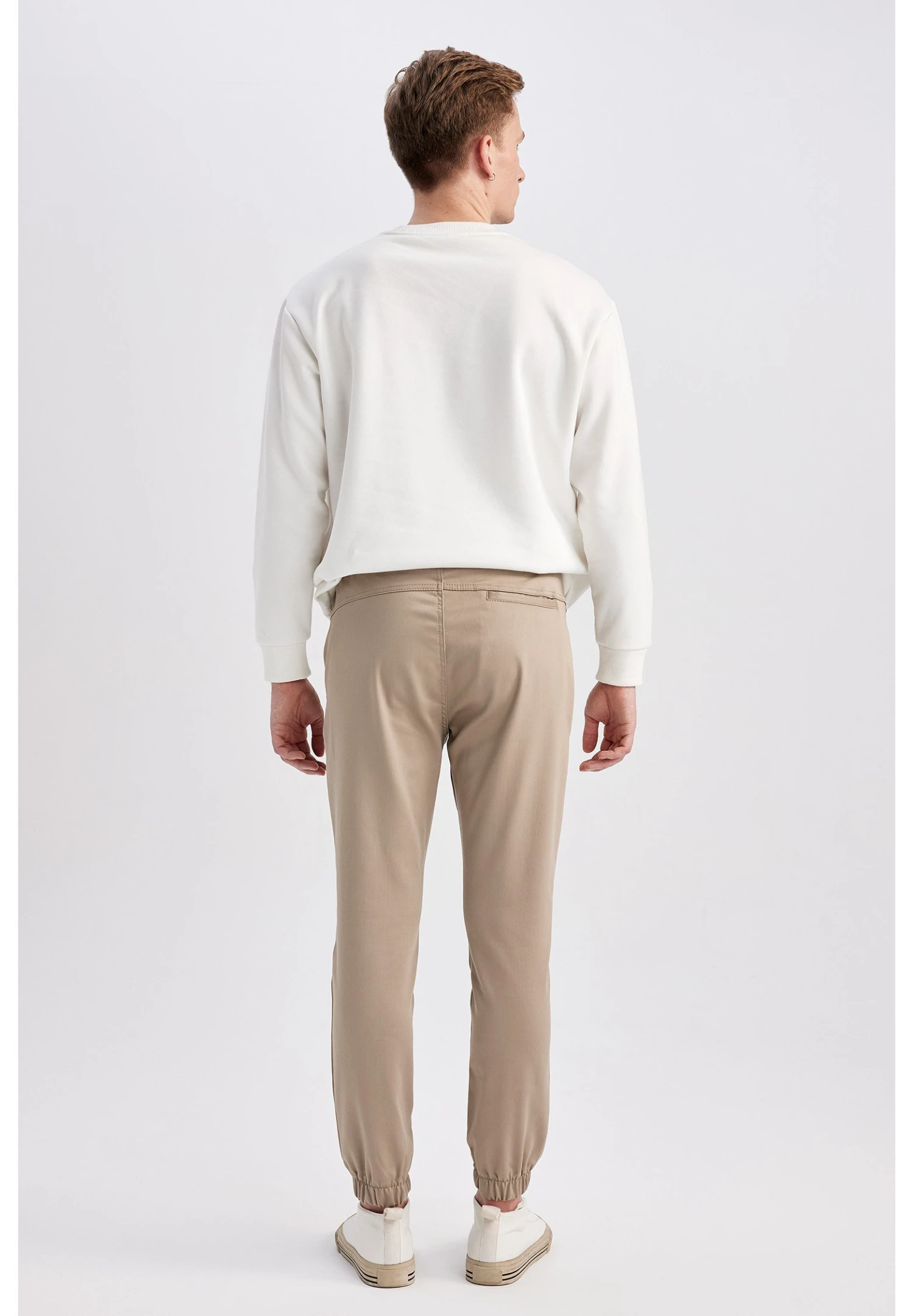 DeFacto Standart Fit - Broek - Beige 5 DeFacto Standart Fit - Broek - Beige - Afbeelding 3