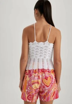 DeFacto Fitted - Top - White 8 DeFacto Fitted - Top - White -DeFacto 9f464b9088234145ad681211daa46460