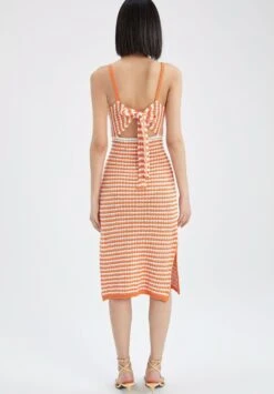 DeFacto Fitted Summer - Etui-Jurk - Ecru 8 DeFacto Fitted Summer - Etui-Jurk - Ecru -DeFacto 9f5674201f5349639c9d28c522b7dc70