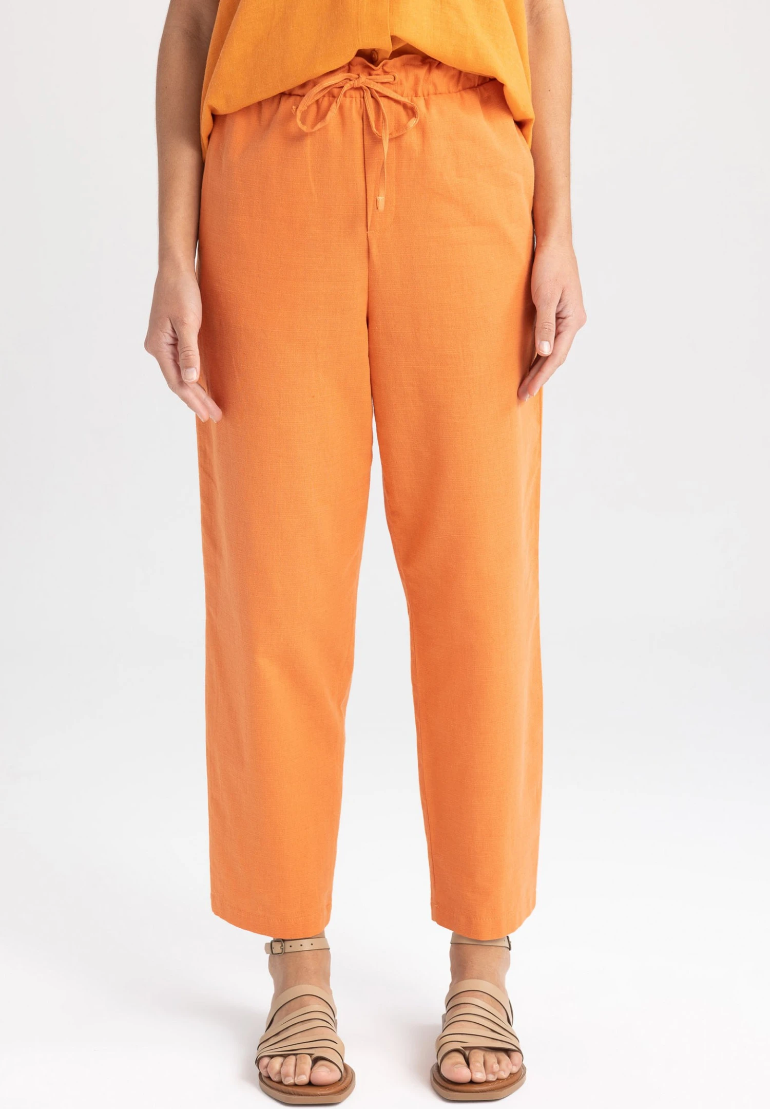 DeFacto Jogger Fit - Trainingsbroek - Orange 3 DeFacto Jogger Fit - Trainingsbroek - Orange