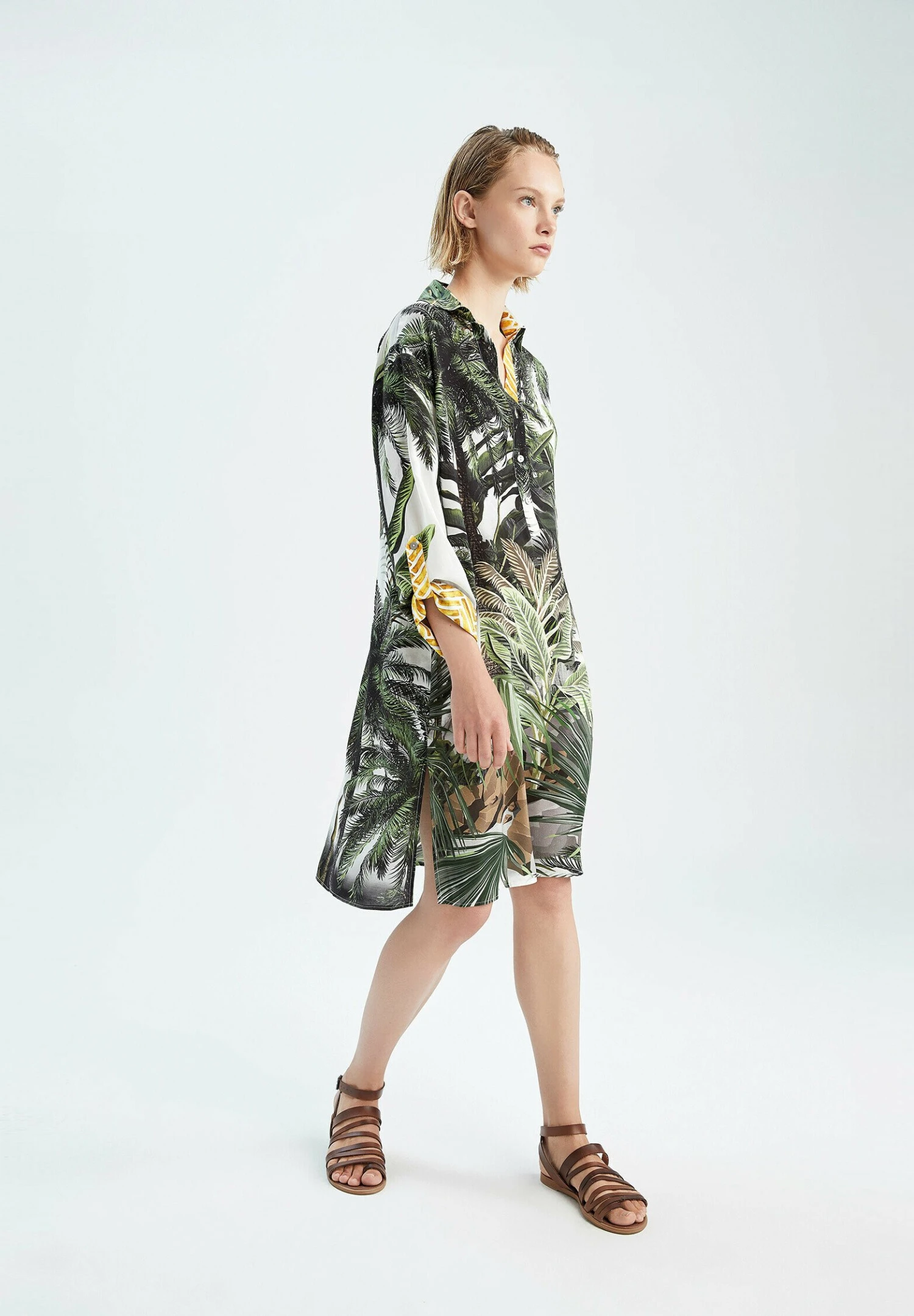 DeFacto Nachtjapon - Green 4 DeFacto Nachtjapon - Green - Afbeelding 2