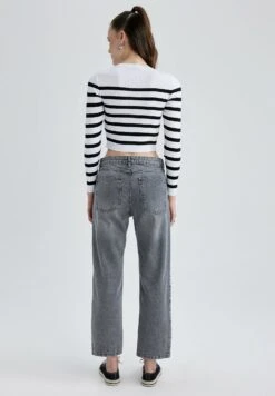 DeFacto Boyfriend - Straight Leg Jeans - Anthracite 7 DeFacto Boyfriend - Straight Leg Jeans - Anthracite -DeFacto a0dc9a00a9e541c68dcd05cdcd08ed41