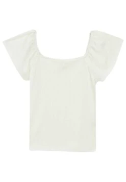 DeFacto Regular Fit- T-Shirt Basic - White