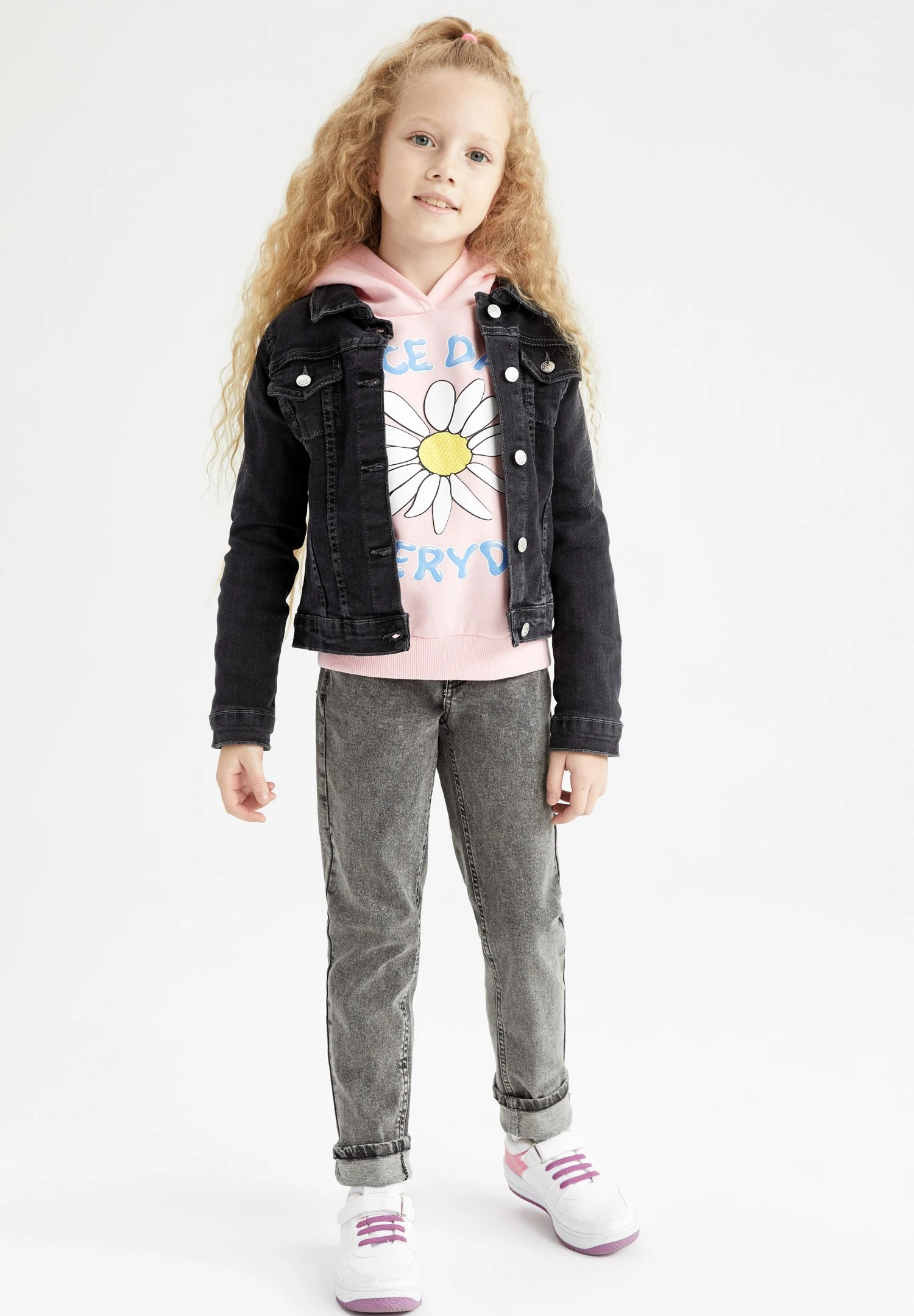 DeFacto Spijkerjas - Anthracite 3 DeFacto Spijkerjas - Anthracite