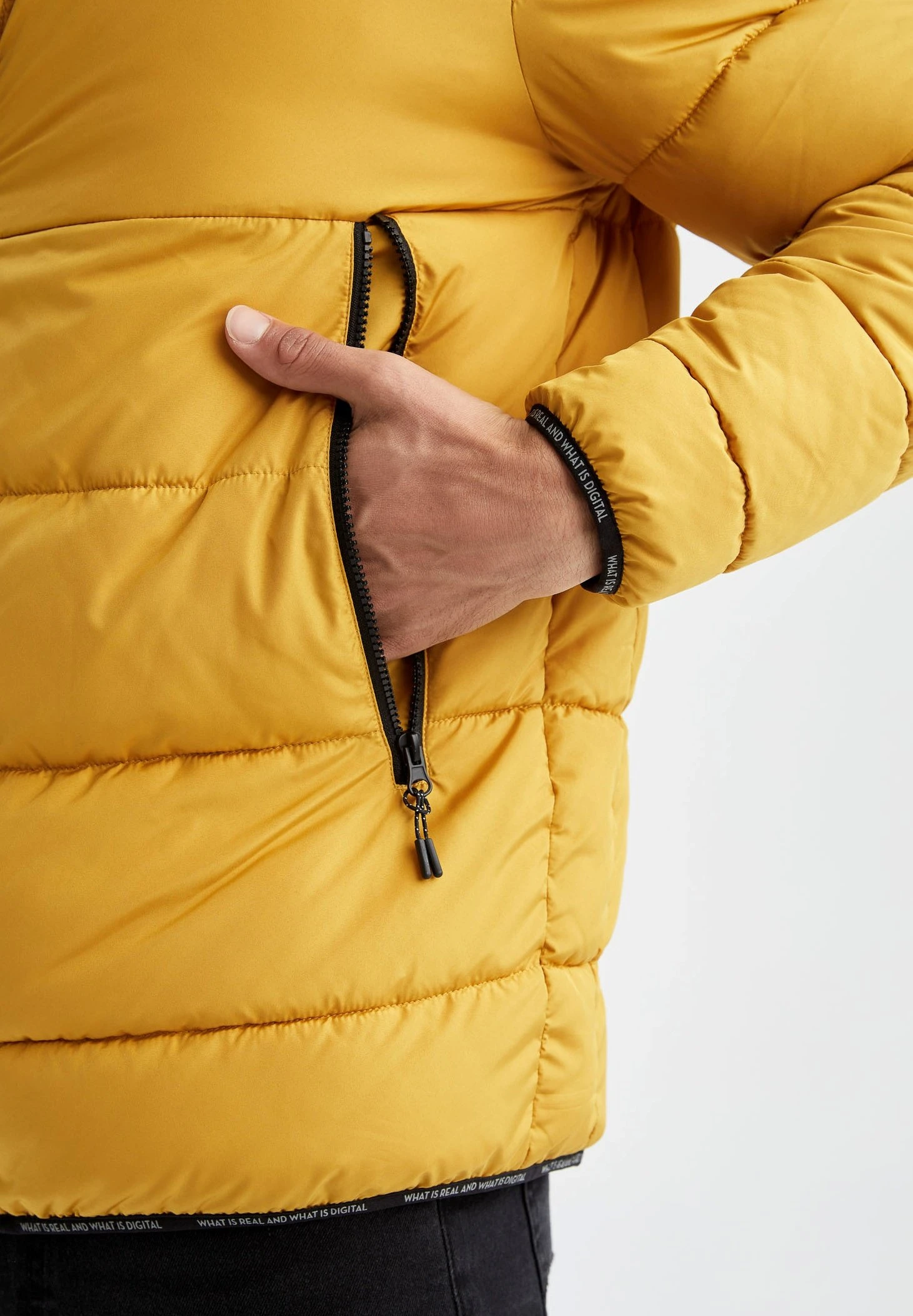 DeFacto Regular Fit- Winterjas - Yellow 6 DeFacto Regular Fit- Winterjas - Yellow - Afbeelding 4