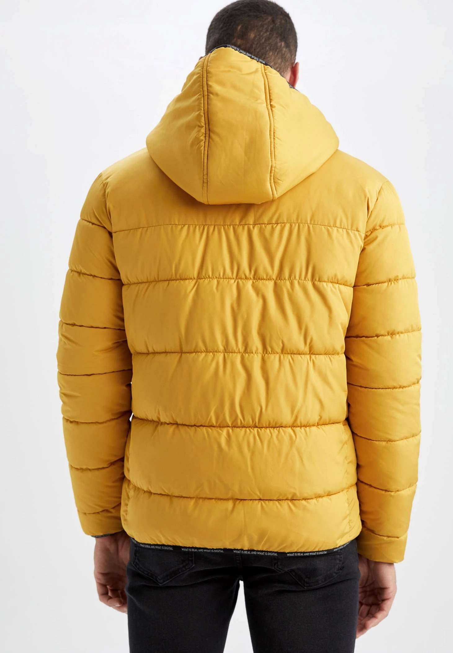 DeFacto Regular Fit- Winterjas - Yellow 5 DeFacto Regular Fit- Winterjas - Yellow - Afbeelding 3