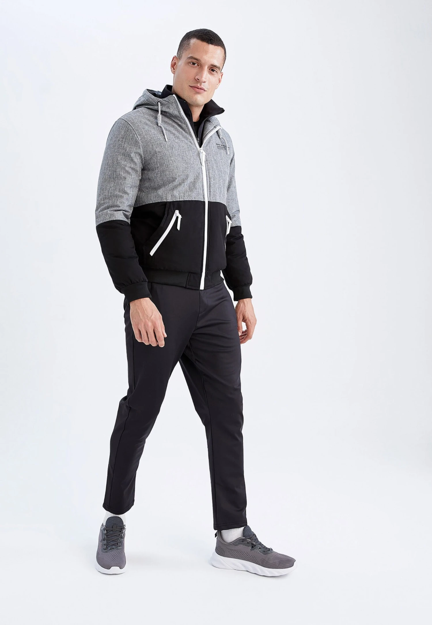 DeFacto Jas - Grey 4 DeFacto Jas - Grey - Afbeelding 2