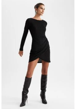 DeFacto Anvelop - Etui-Jurk - Black