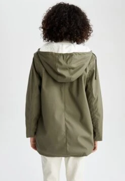 DeFacto Relax Fit - Parka - Khaki -DeFacto a231d91c5f9144e6a8b19e8550c866f3