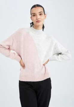 DeFacto Regular Fit - Trui - Grey