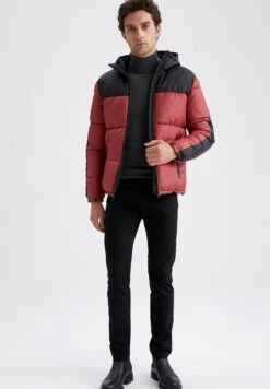 DeFacto Regular Fit- Winterjas - Red -DeFacto a300399c881248c8816abd01043e5985