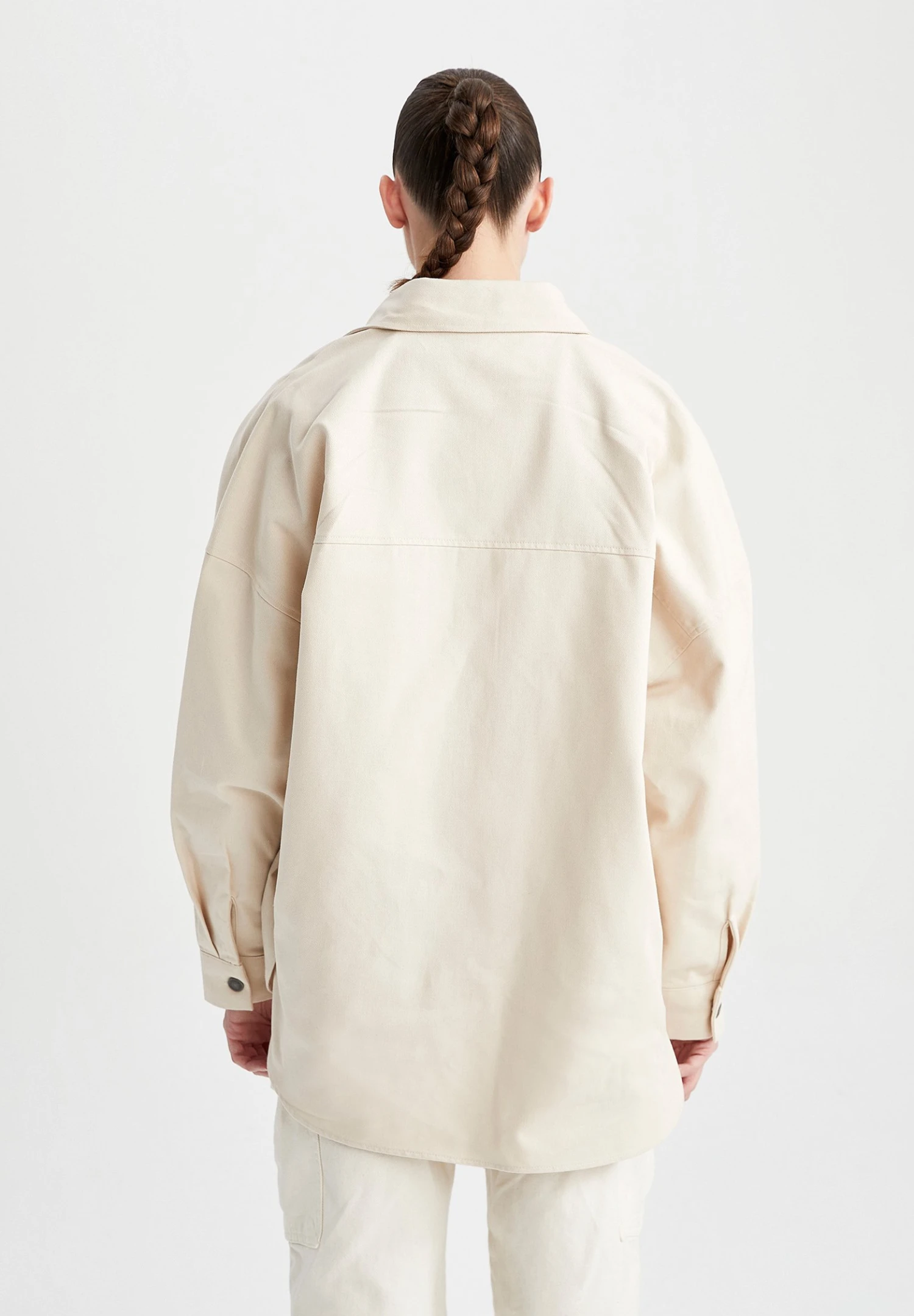 DeFacto Lichte Jas - Beige 5 DeFacto Lichte Jas - Beige - Afbeelding 3