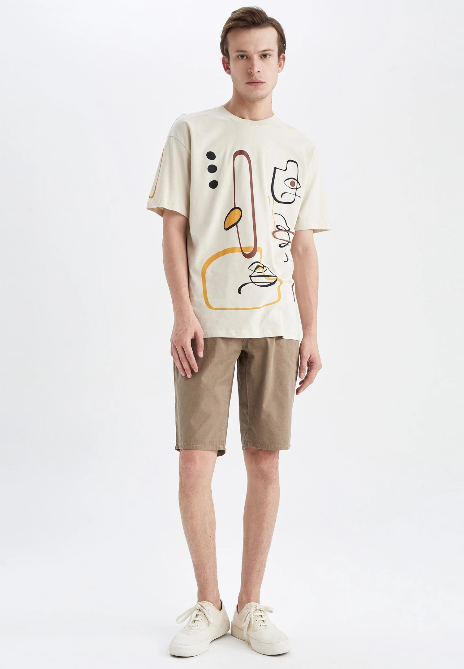 DeFacto Bermuda- Shorts - Brown 4 DeFacto Bermuda- Shorts - Brown - Afbeelding 2