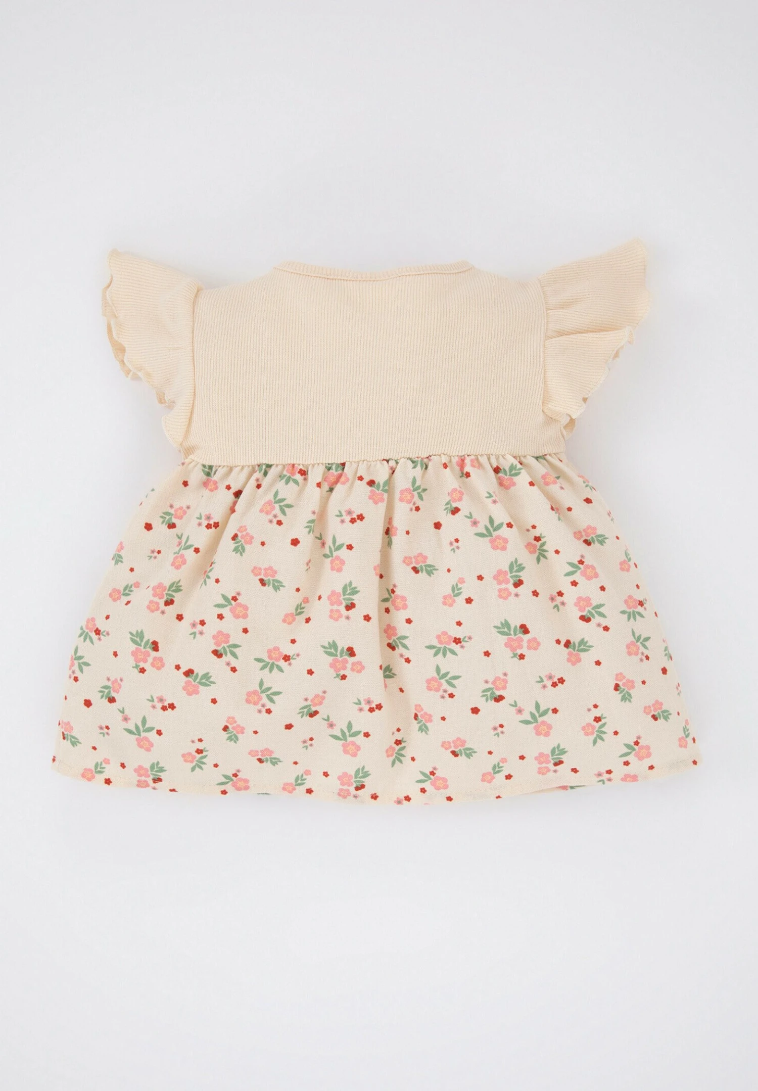 DeFacto Regular Fit- Gebreide Jurk - Ecru 4 DeFacto Regular Fit- Gebreide Jurk - Ecru - Afbeelding 2