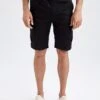 DeFacto Regular Fit- Shorts - Black 1 DeFacto Regular Fit- Shorts - Black -DeFacto a458adadfe3a47819ec5501fc50df562