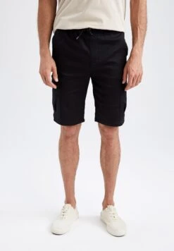 DeFacto Regular Fit- Shorts - Black