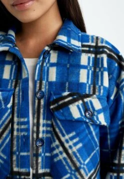 DeFacto Regular Fit - Overhemdblouse - Blue -DeFacto a55cb8eeacb94c8a8b712eae42eec8bf