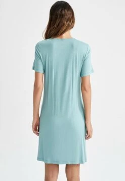 DeFacto Regular Fit- Nachtjapon - Green -DeFacto a565d2936b544482823d4427236d8a30
