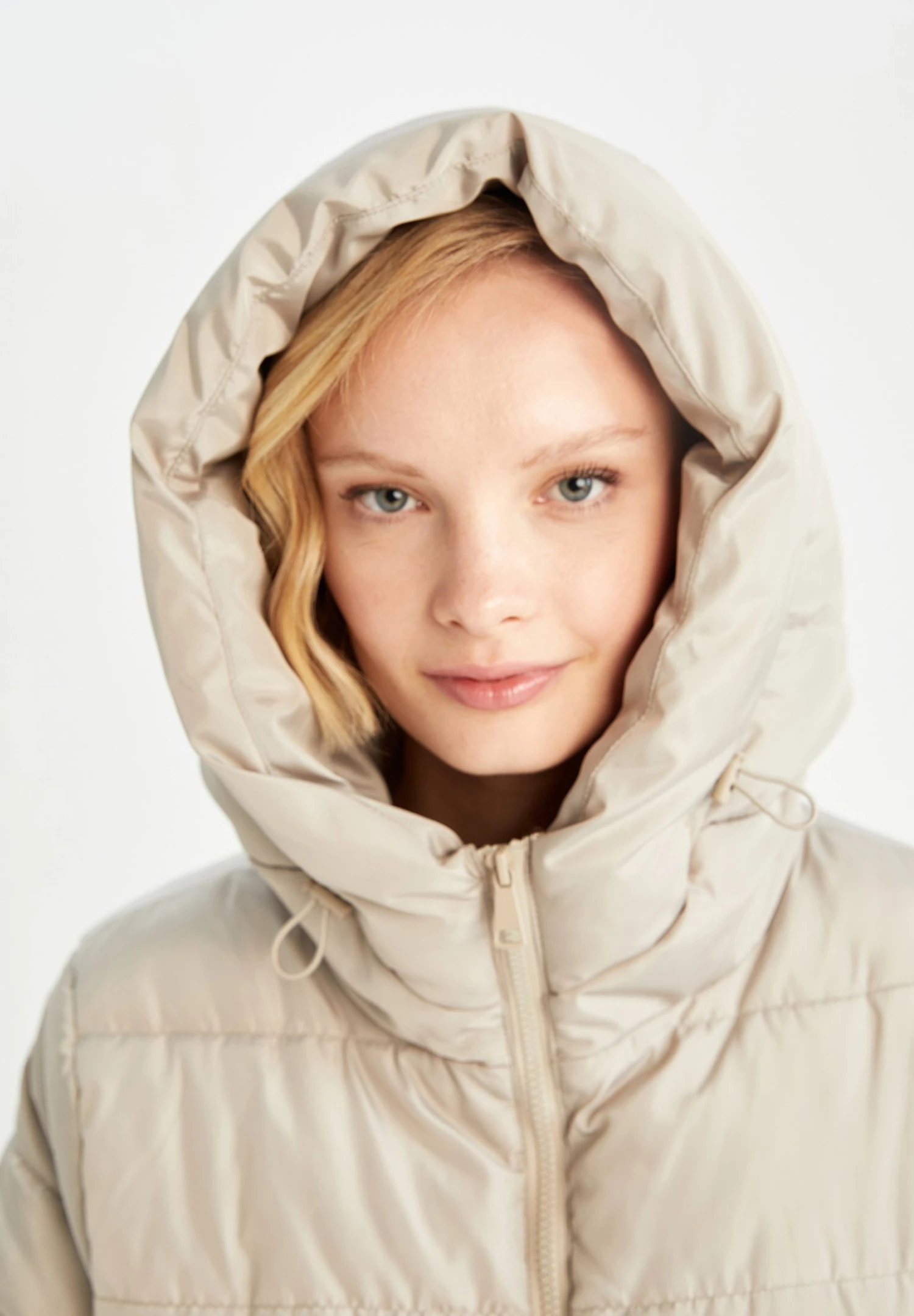 DeFacto Regular Fit - Winterjas - Ecru 7 DeFacto Regular Fit - Winterjas - Ecru - Afbeelding 5