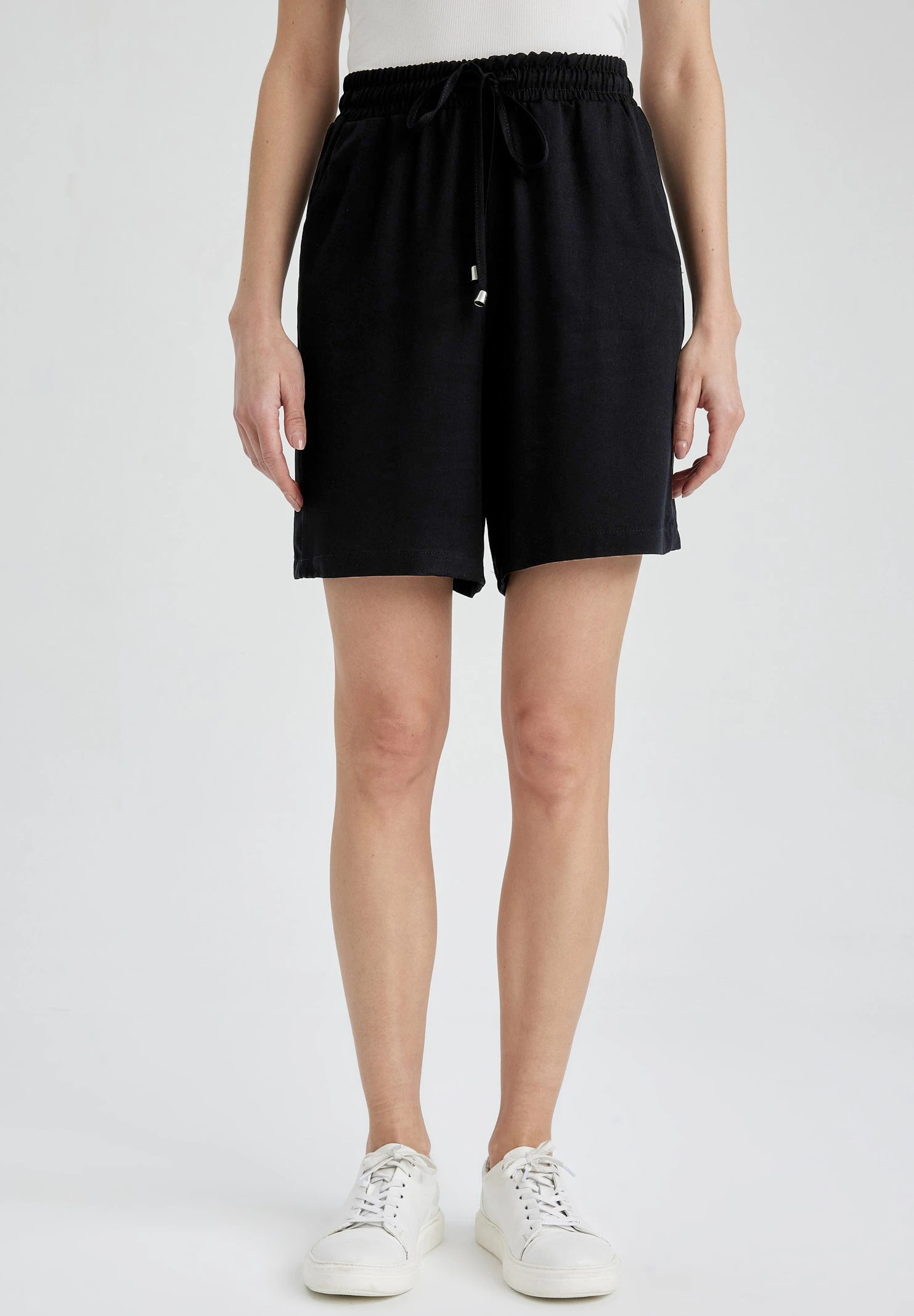 DeFacto Bermuda - Shorts - Black 3 DeFacto Bermuda - Shorts - Black